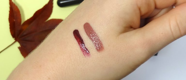 Sephora Lip Ink Rouge Infusion en NYX Liquid Suede Soft-Spoken