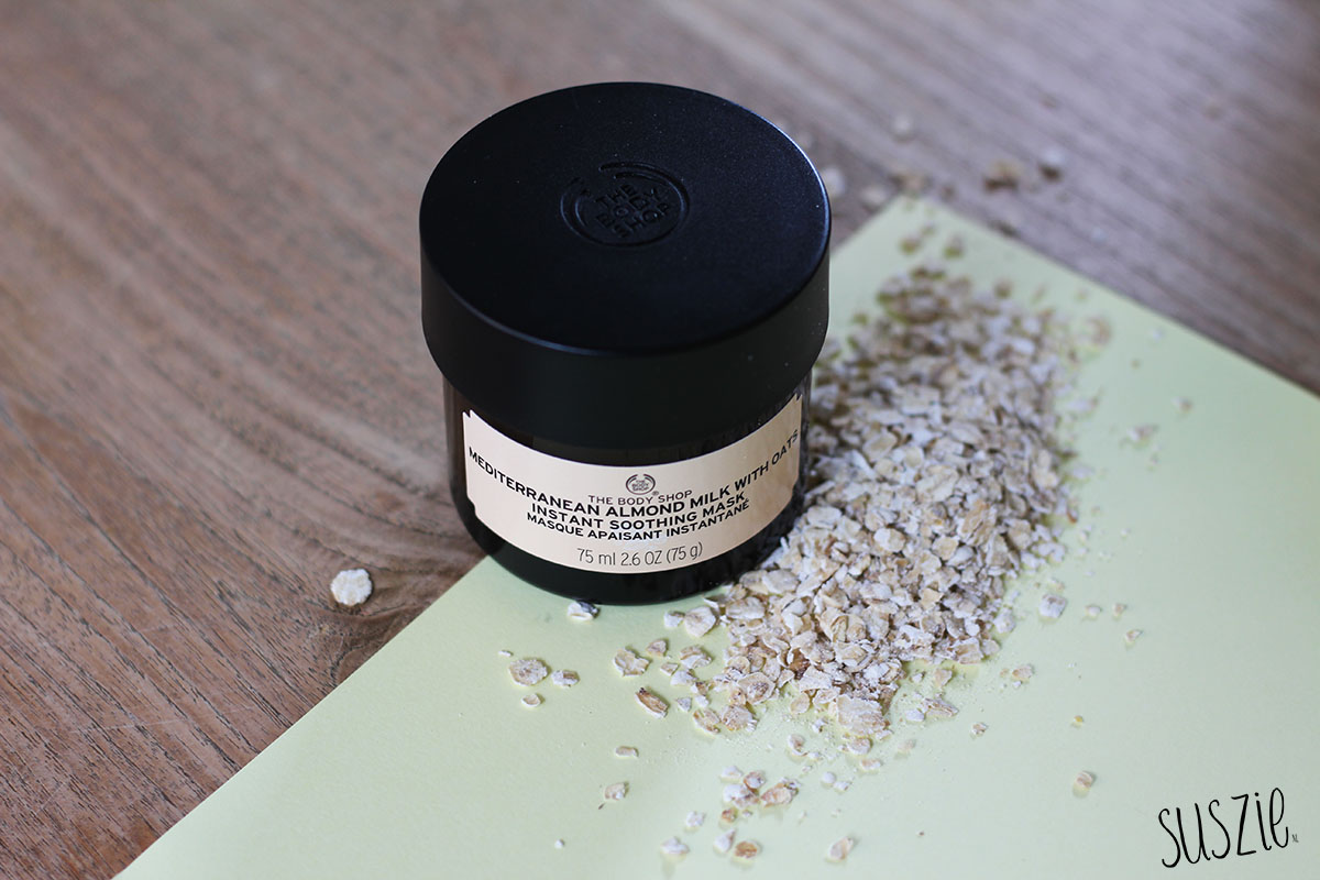 The Body Shop Mediterranean Almond Milk with Oats instant soothing mask