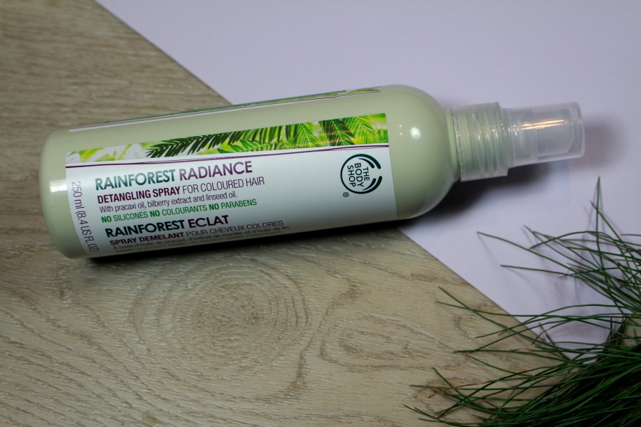 The Body Shop Rainforest Radiance Detangling Spray