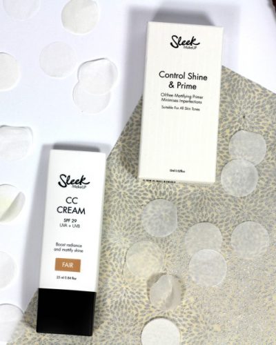 Sleek Control Shine & Prime en Sleek CC Cream Fair