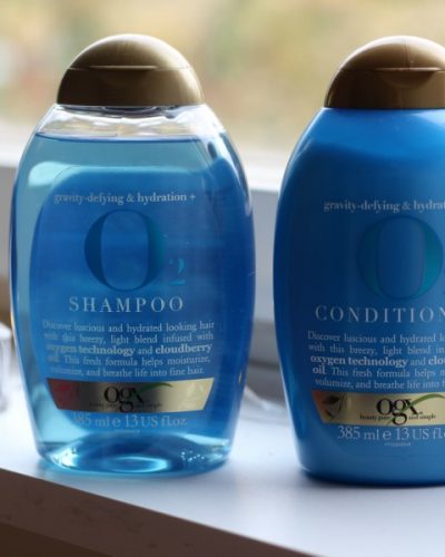OGX Gravity-defying & Hydration + O2 shampoo en conditioner